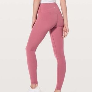 Lululemon Align Pant II Moss Rose Size 6